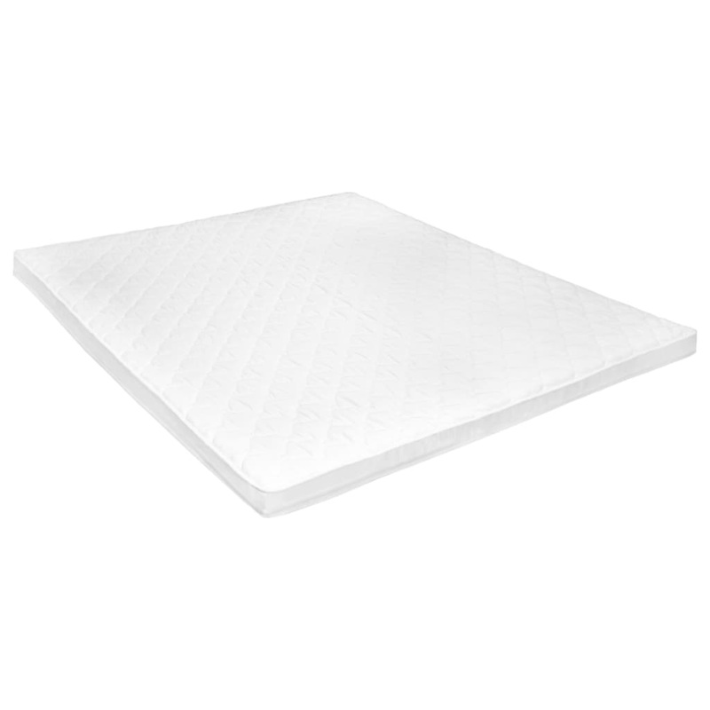 Sur-matelas 160 x 200 cm Mousse froide Profil d'uf 6 cm