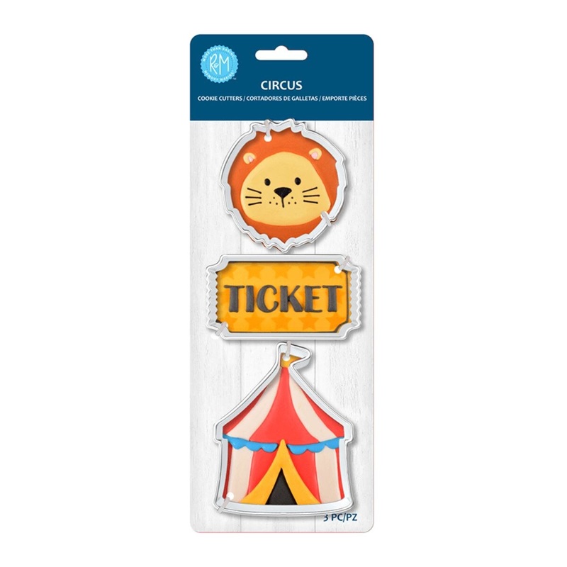 Circus 3pc Cookie Cutter Set