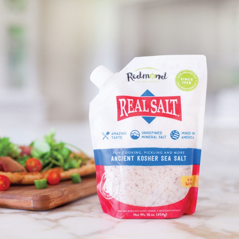 Redmond Real Salt - 16 oz pouch - Kosher