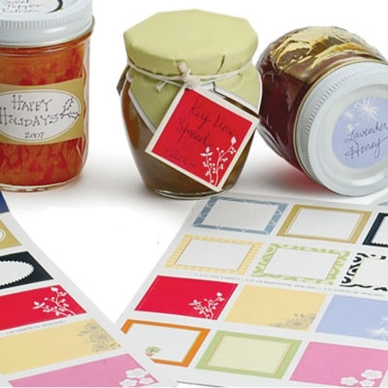 Assorted Gift Labels - Round & Square