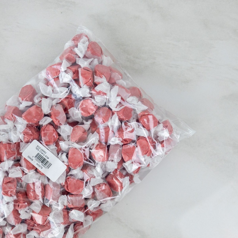 Cherry Taffy - 3 Lb. Bag (dis)