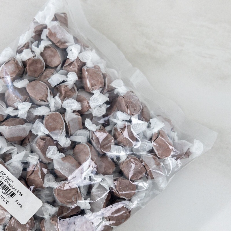 Chocolate Taffy - 3 Lb. Bag