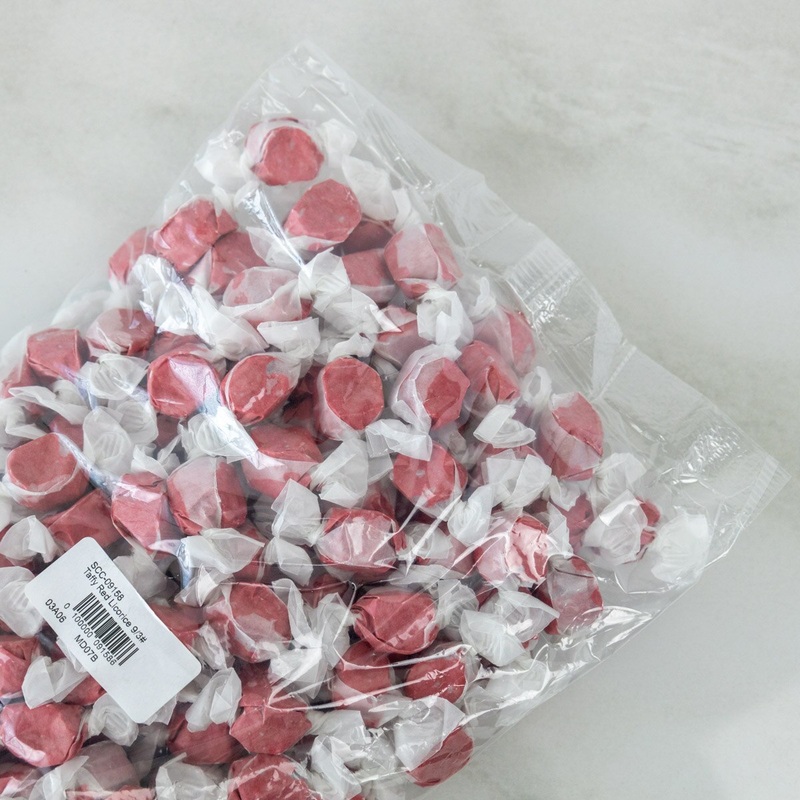 Red Licorice Taffy - 3 Lb. Bag