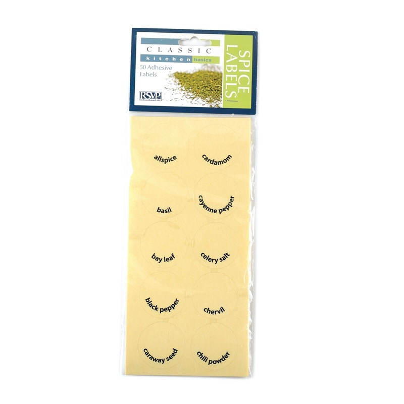 Round Spice Labels - 50 Ct.