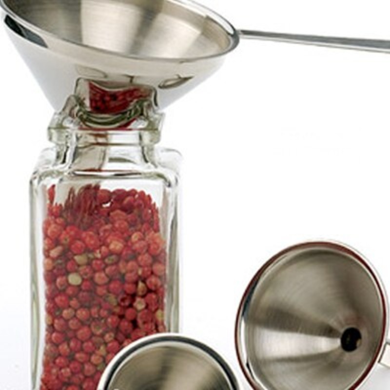 Stainless Steel Funnels - Set of 3