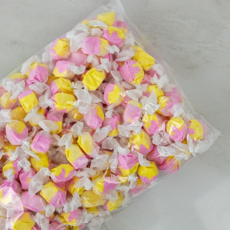 Strawberry Banana Taffy - 3 Lb. Bag