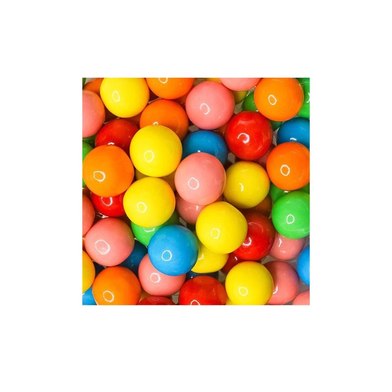 Assorted Colossal 1" Gumballs - 14 lb. Case