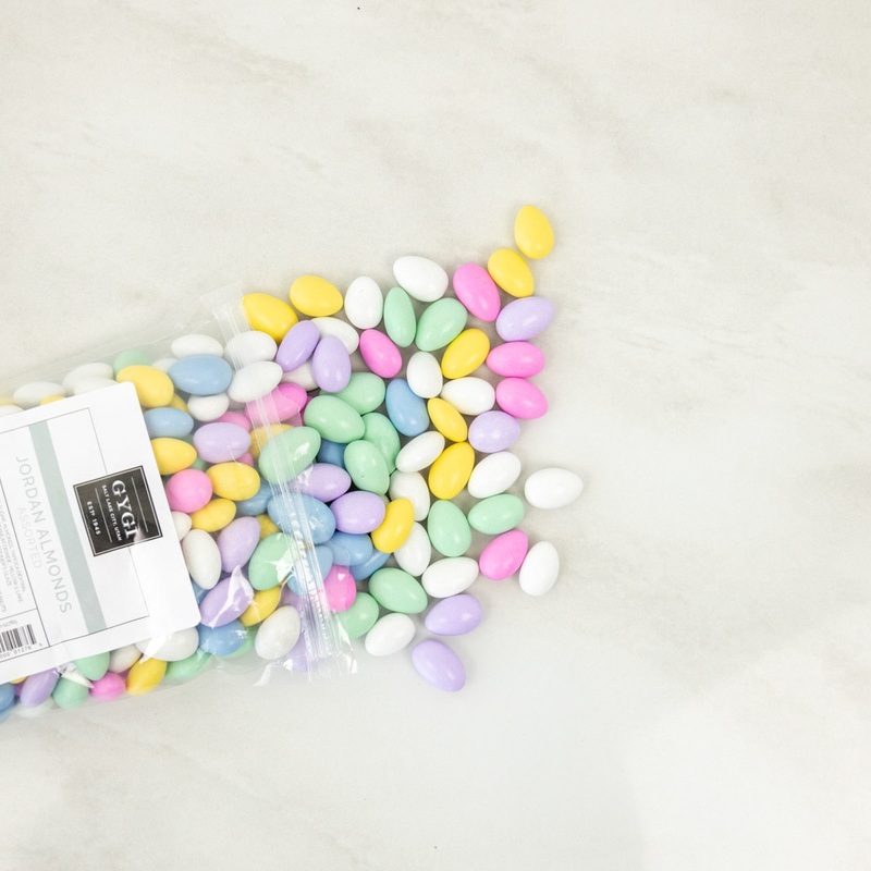 Assorted Jordan Almonds - 2.5 Lb Bag