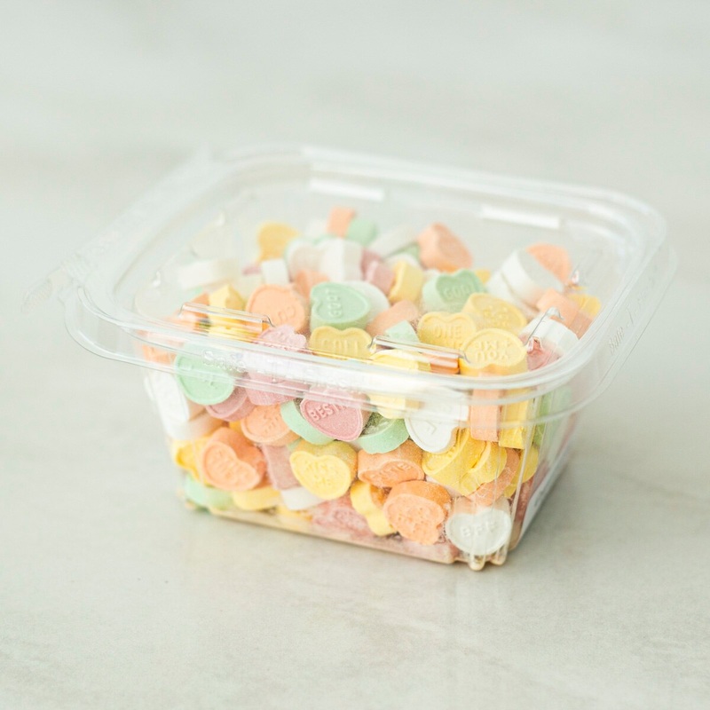 Conversation Hearts - 12 Oz Container