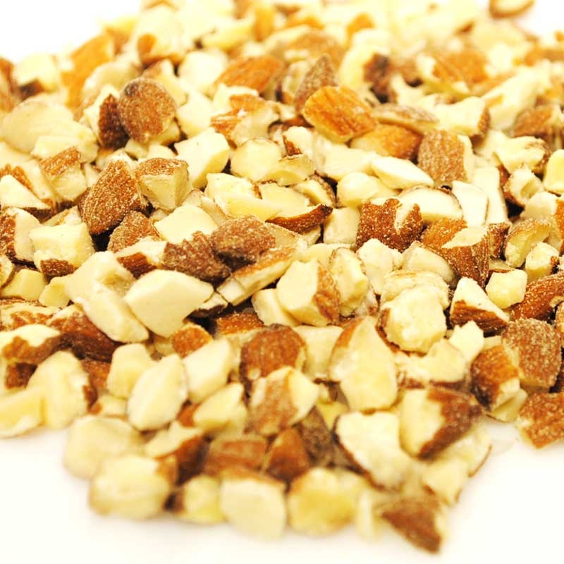 Diced Almonds - 25 lb. Case