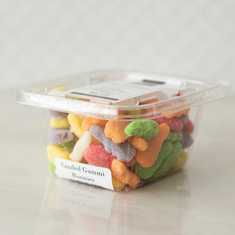 Easter Sanded Bunnies - 12 Oz Container