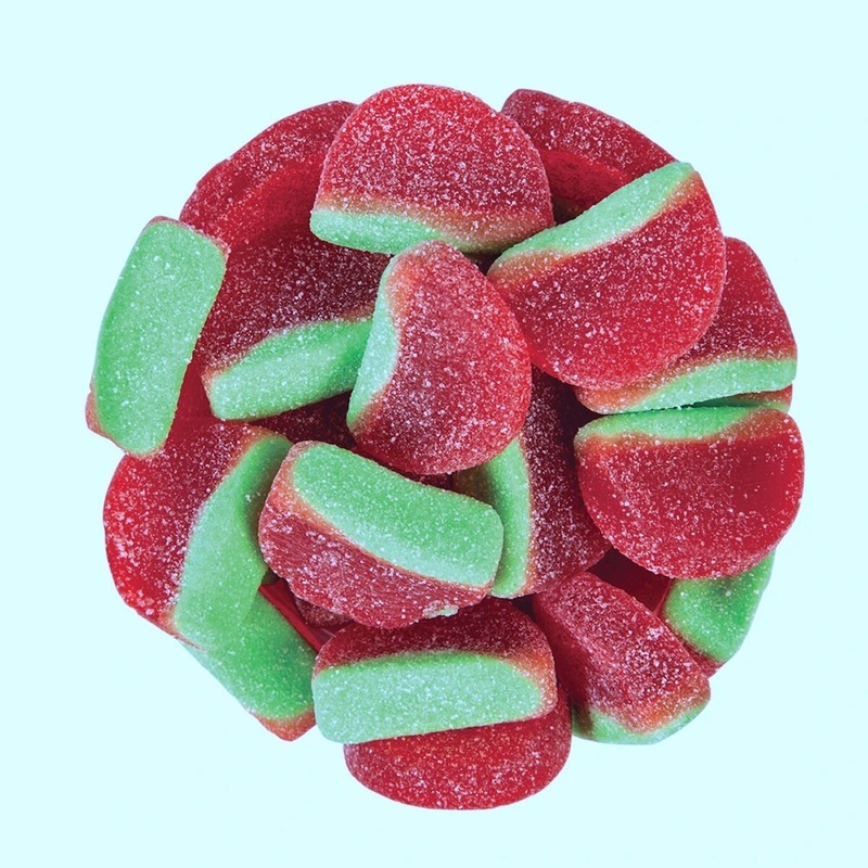 Sour Watermelon Slices - 4.4 Lb. Bag
