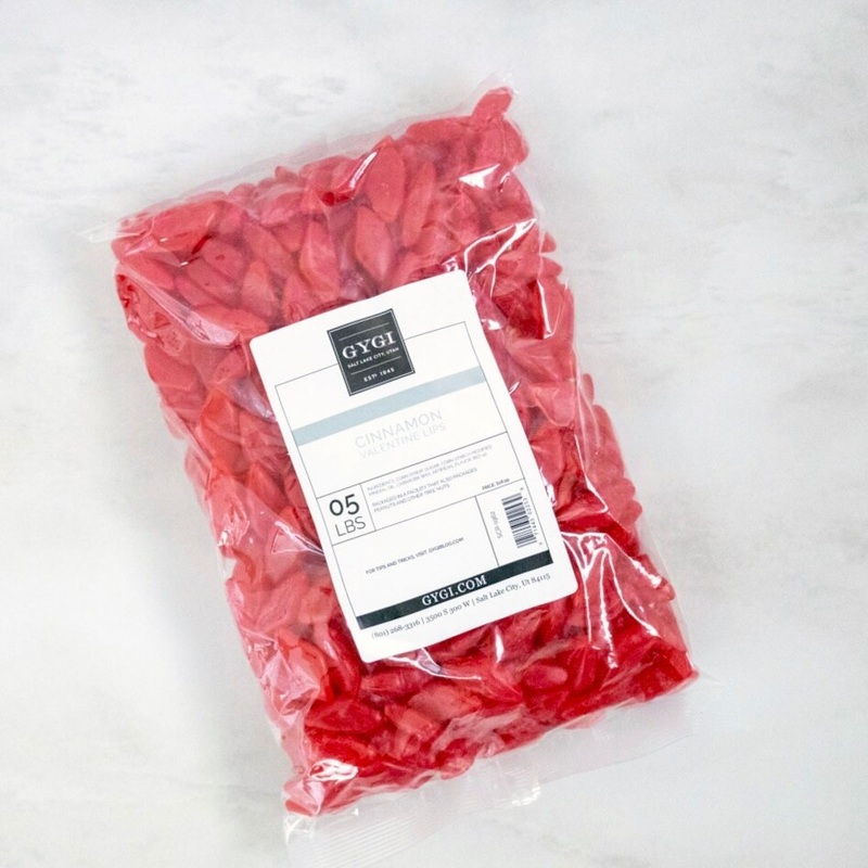 Valentine Cinnamon Lips - 5 Lb Bag