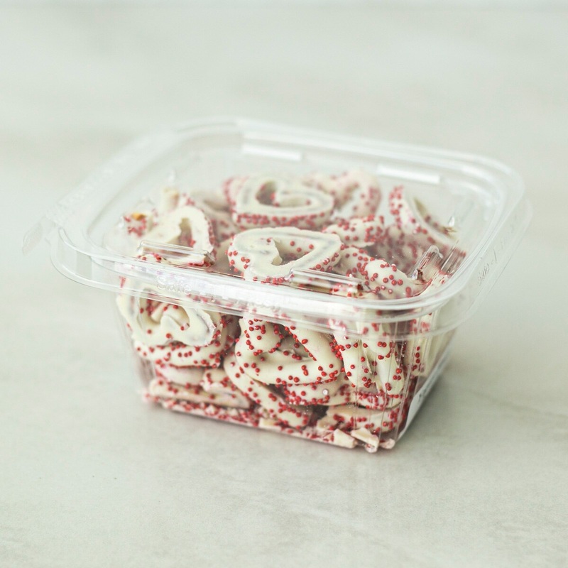 Valentine Heart Pretzels - 5.8 Oz Container