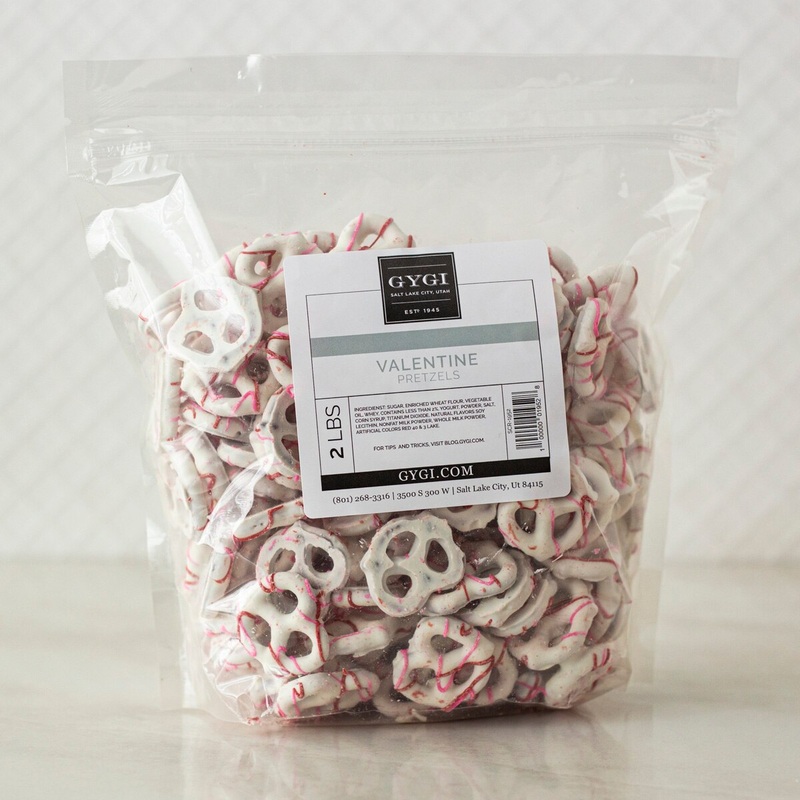 Valentine Yogurt Pretzels - 2 Lb. Bag