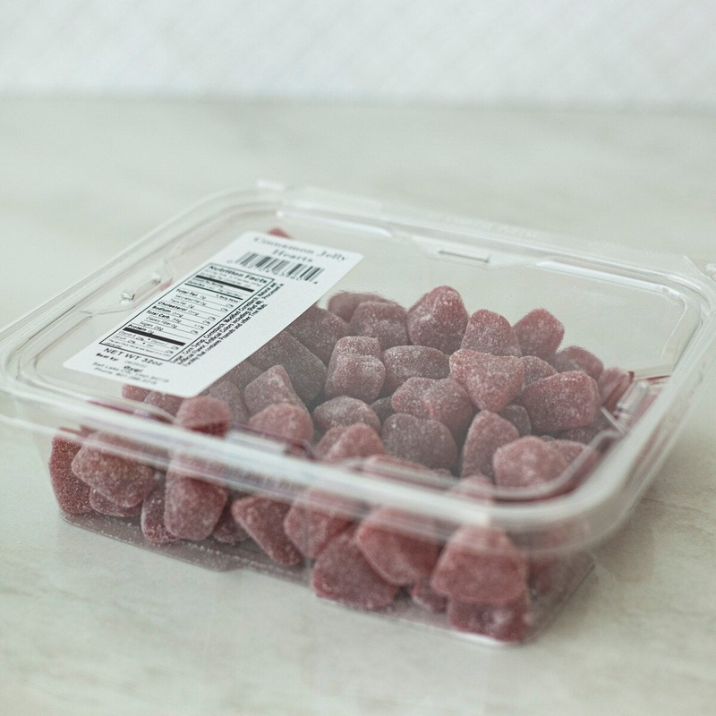 Cinnamon Jelly Hearts - 32 Oz Container