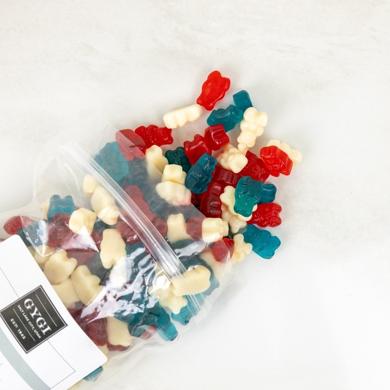 R/W/B Freedom Gummi Bears- 12oz