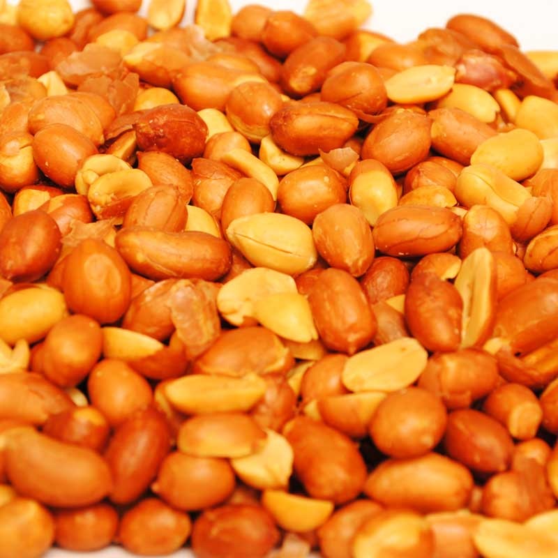 Spanish Roasted (Not Salted) Peanuts - 32 Oz. Container