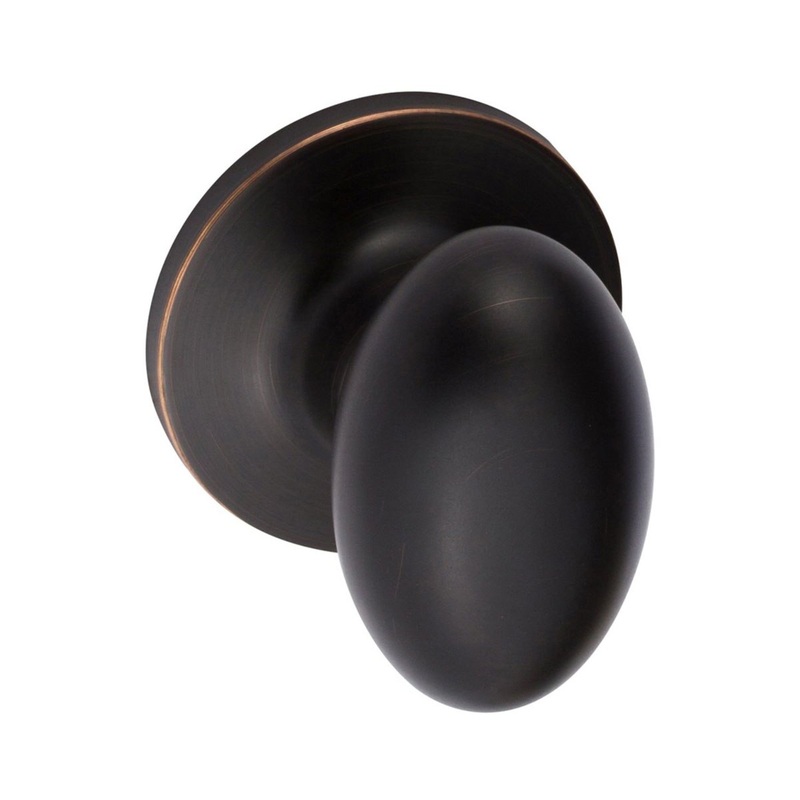 Arapaho Dummy Egg Knob-Antique Bronze