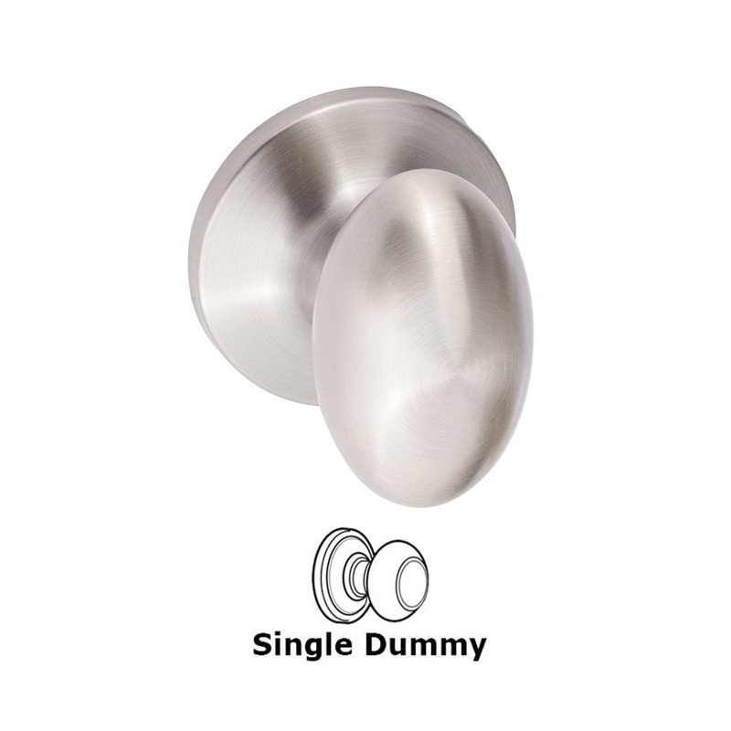 Araphao Dummy Egg Knob-Satin Nickel