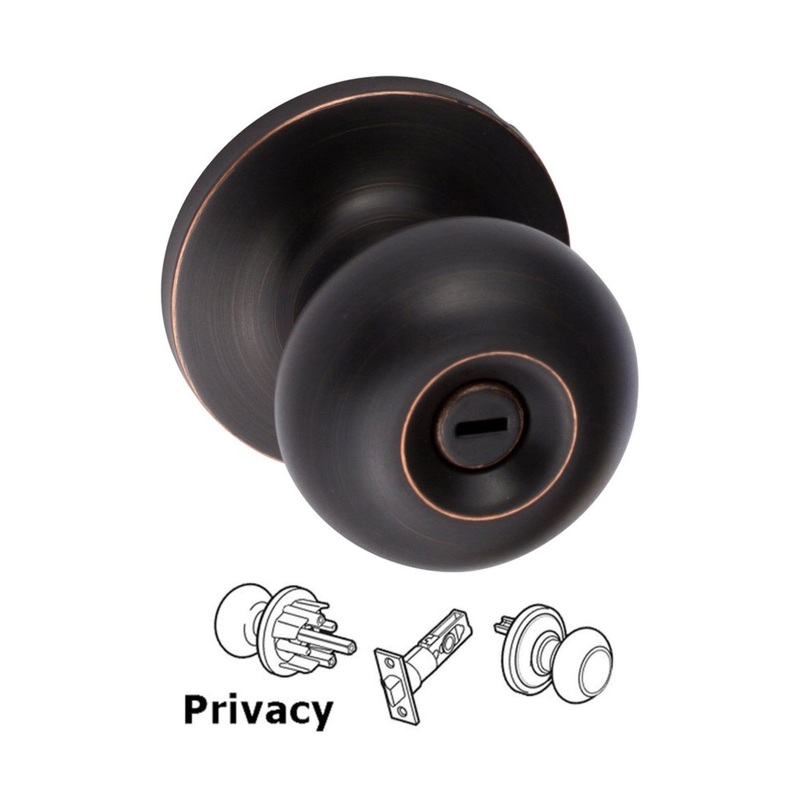 Durango Privacy Knob-Antique Bronze