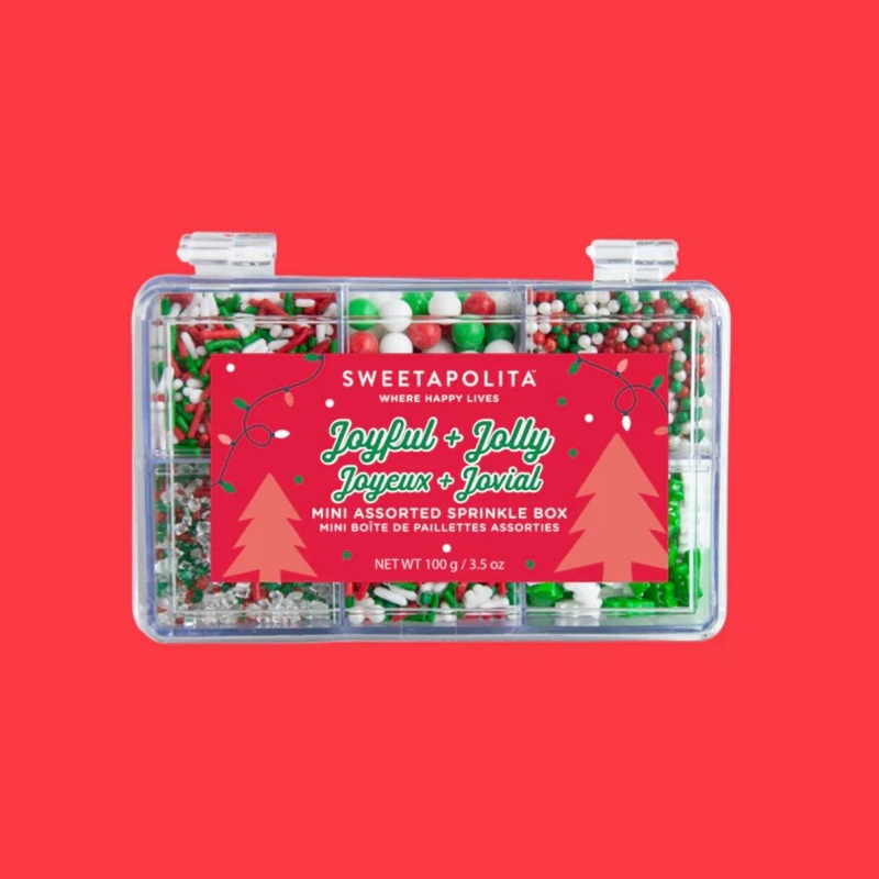 Joyful & Jolly Mini Assorted Sprinkle Box