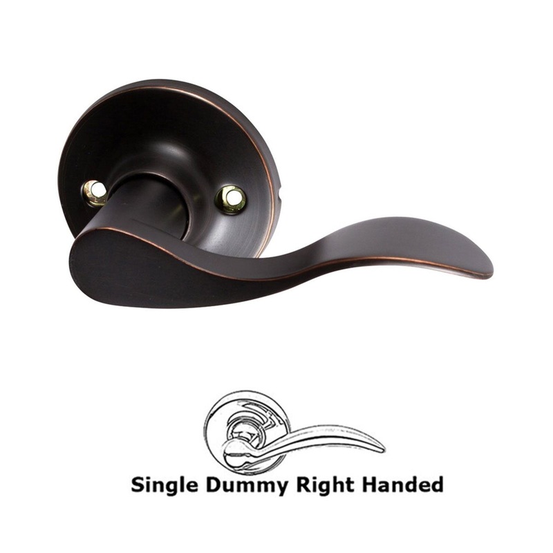 Snowbird Dummy Lever Set-Antique Bronze