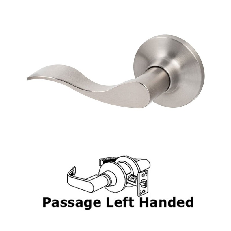 Snowbird Passage Lever-Antique Nickel