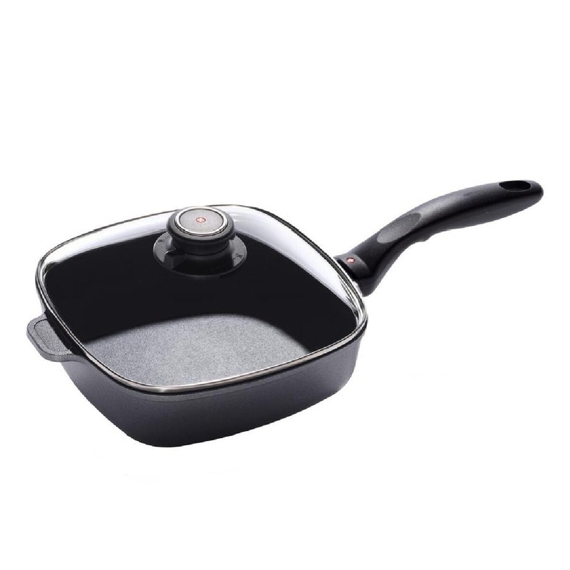 Swiss Diamond Square Saute Pan Non-Stick w/ Cover - 6620