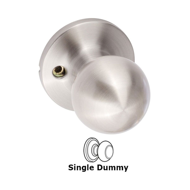 Tahoe Dummy Knob-Satin Stainless