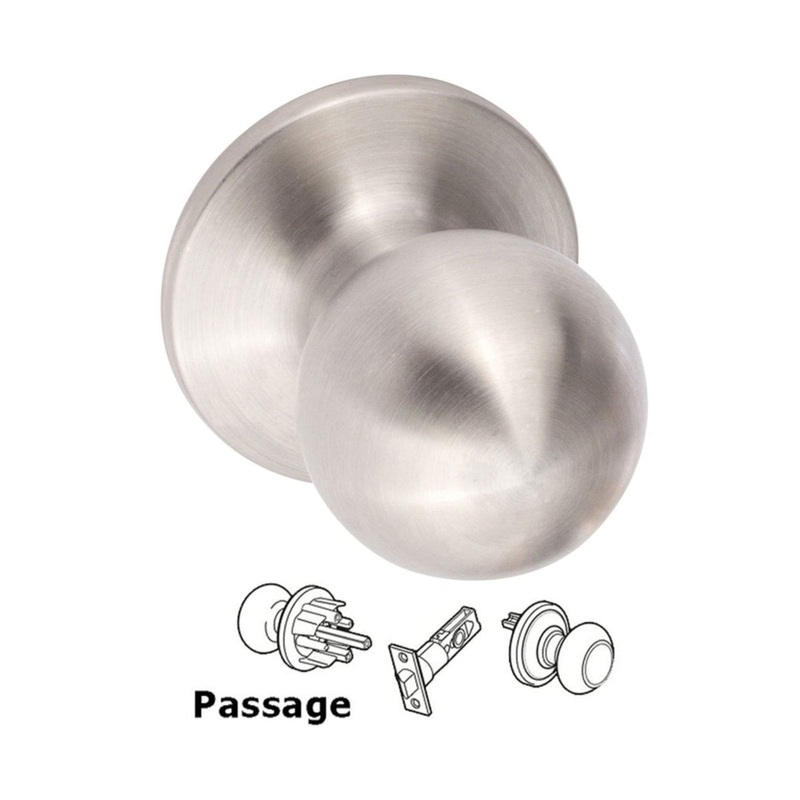 Tahoe Passage Knob-Antique Nickel