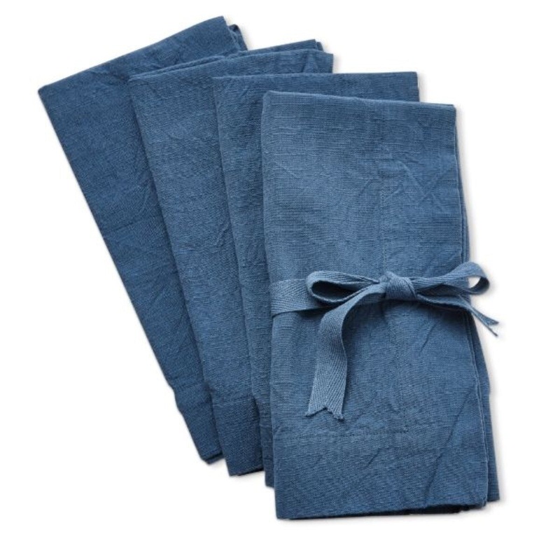 Threads Slub Napkin set of 4 - blue
