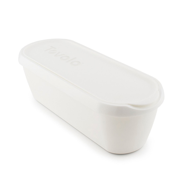2.5 Qt White Ice Cream Tub