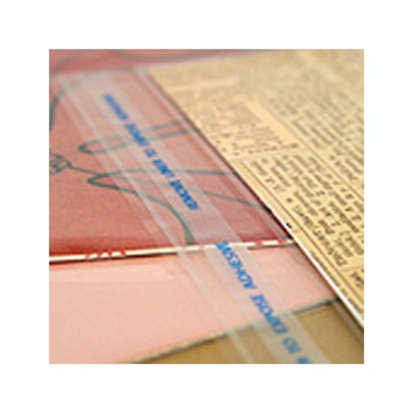 Clear Lip-n-Tape Bags 4" x 9"