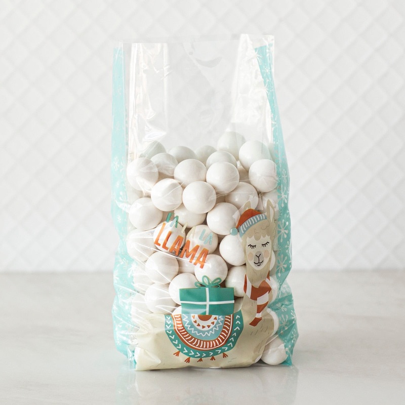 Fa-la-la-Llama Cellophane Bags - C4