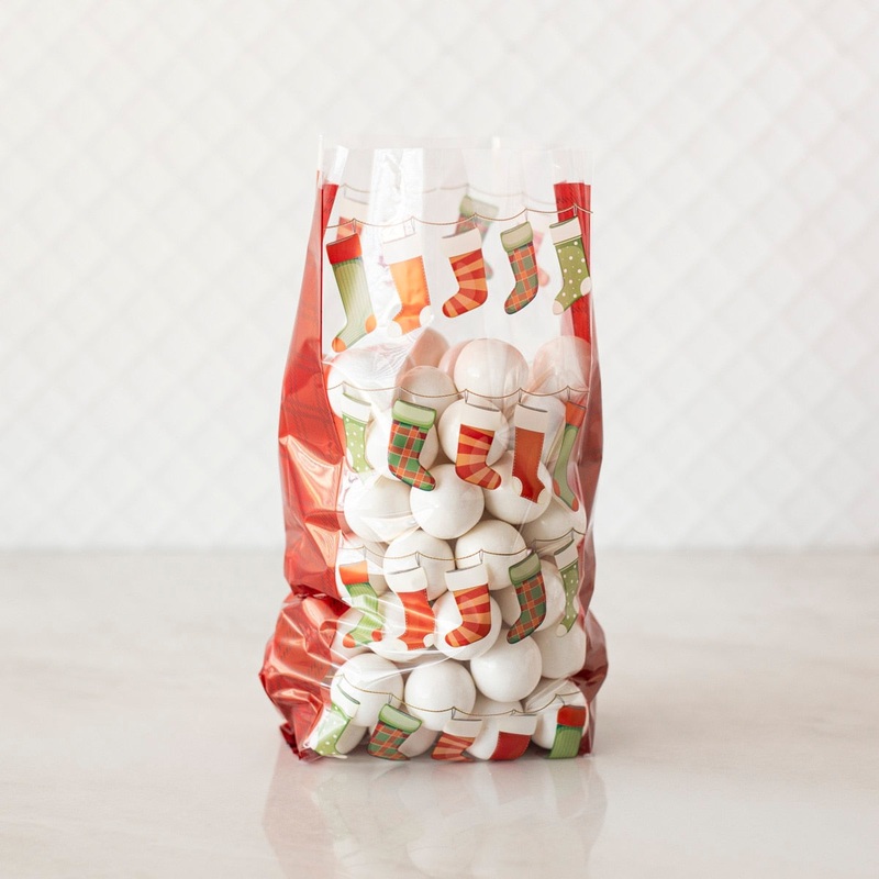 Hanging Stockings Cellophane Bags - C2