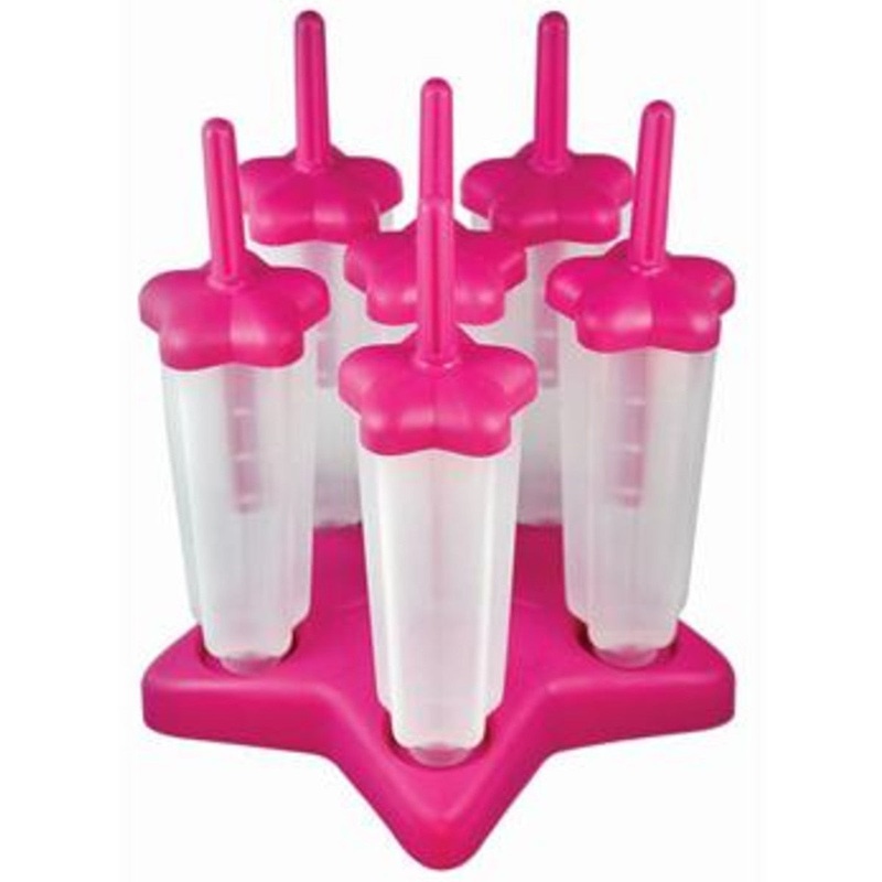 Star Popsicle Mold - Pink