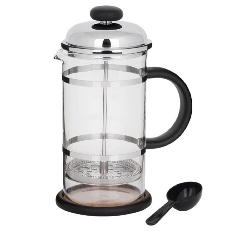34 oz Black and Chrome Coffee Press