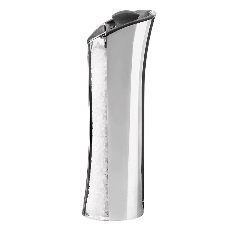 8" Graviti Chrome Salt Mill