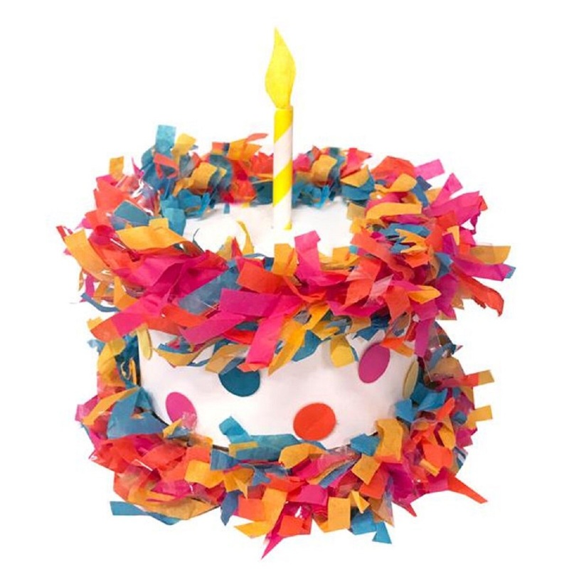 Birthday Cake Mini Tabletop Piata