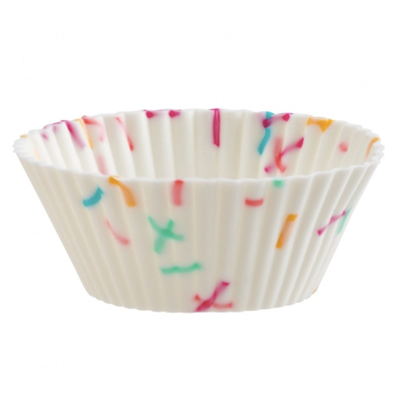Confetti Silicone Mini Baking Cups - Set of 24