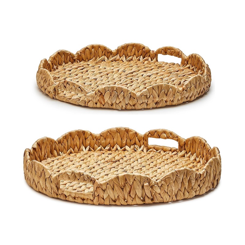 Scalloped Edge Tray - Large