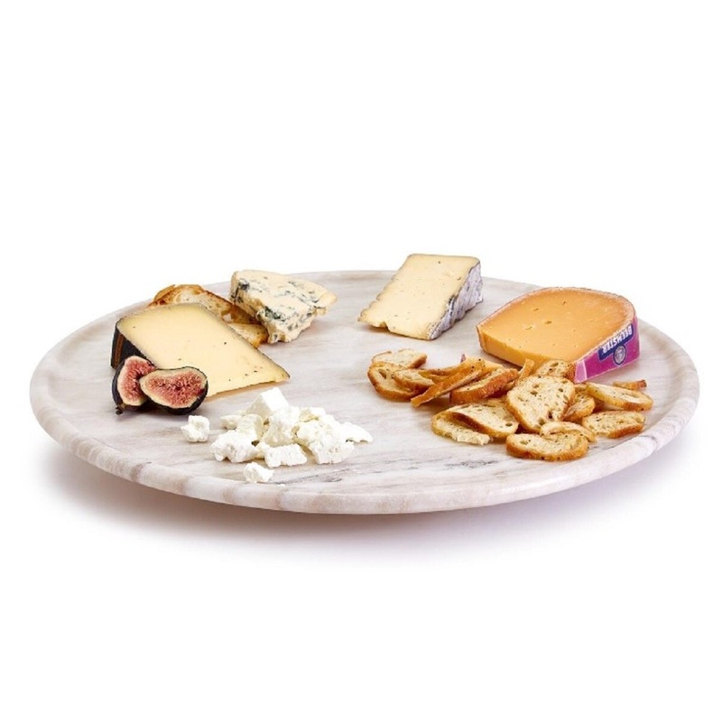 2" H X 18" Marble Lazy Susan