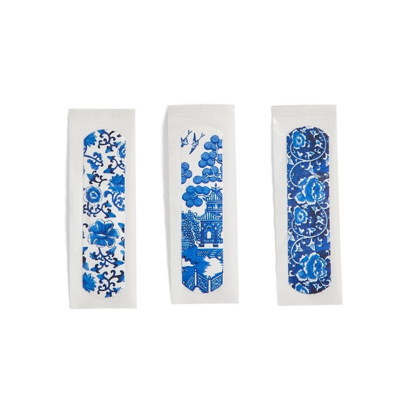 30-Pc Blue Willow Bandages