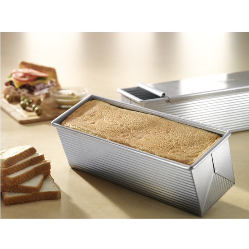 Small Pullman Loaf Pan With Cover - 9x4x4"