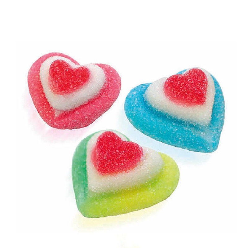 Triple Heart Gummi Candy - 4.4 Lb Bag