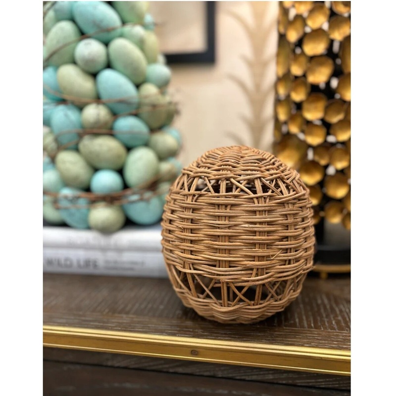 Wicker Easter Egg- Medium