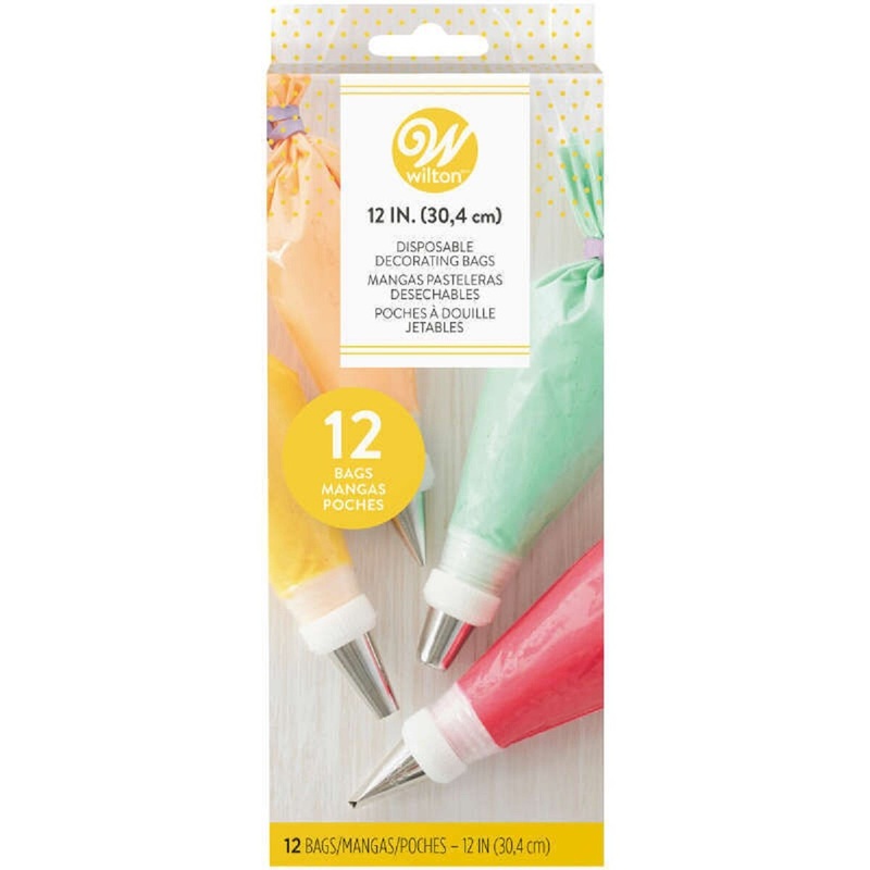 12" Wilton Disposable Decorating Piping Bags