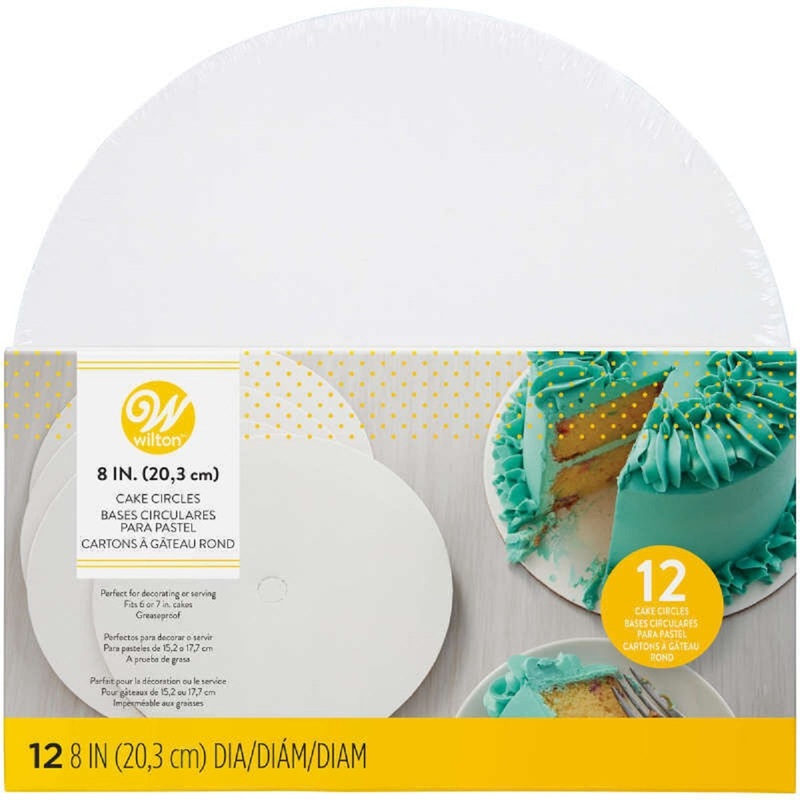8" Wilton Cake Circles