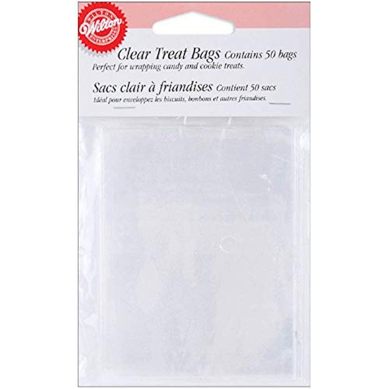 Wilton Clear Treat Bag - 100 bags/Pkg